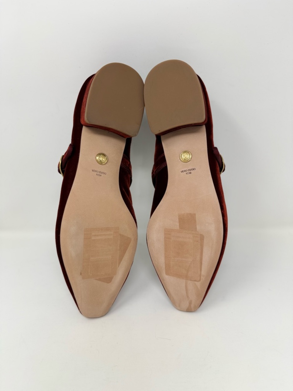 New Veronica Beard Cade Velvet Mary Jane Ballet Pump Sz 10 - Picture 13 of 13